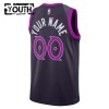 Camiseta Niños Minnesota Timberwolves Personalizadas 2025-26 Nike City Edition Negro Swingman